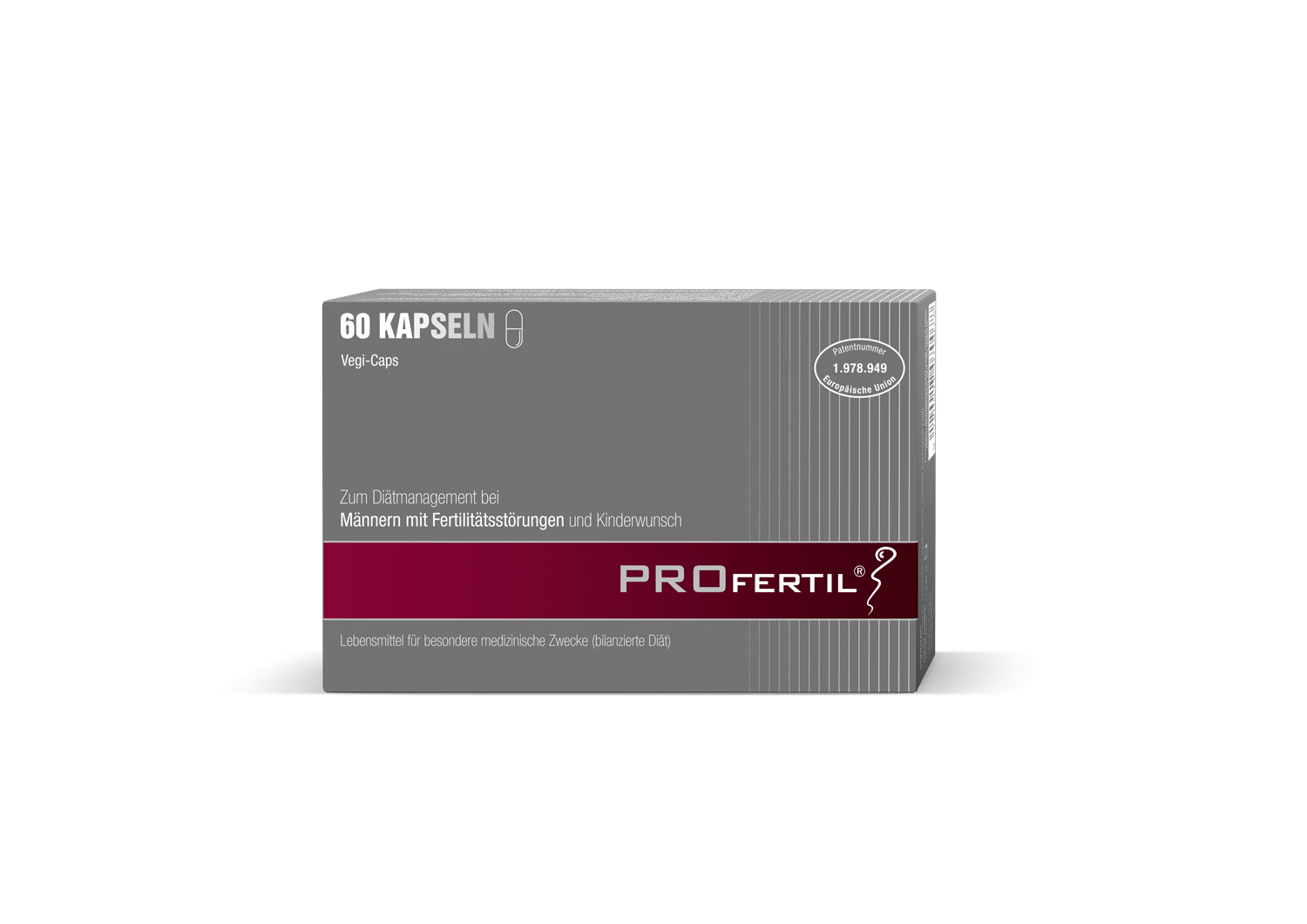 Profertil Packshot 60 Kapseln Deutsch